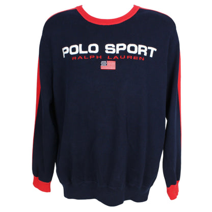 Polo Sport Navy Knit Jumper (L)