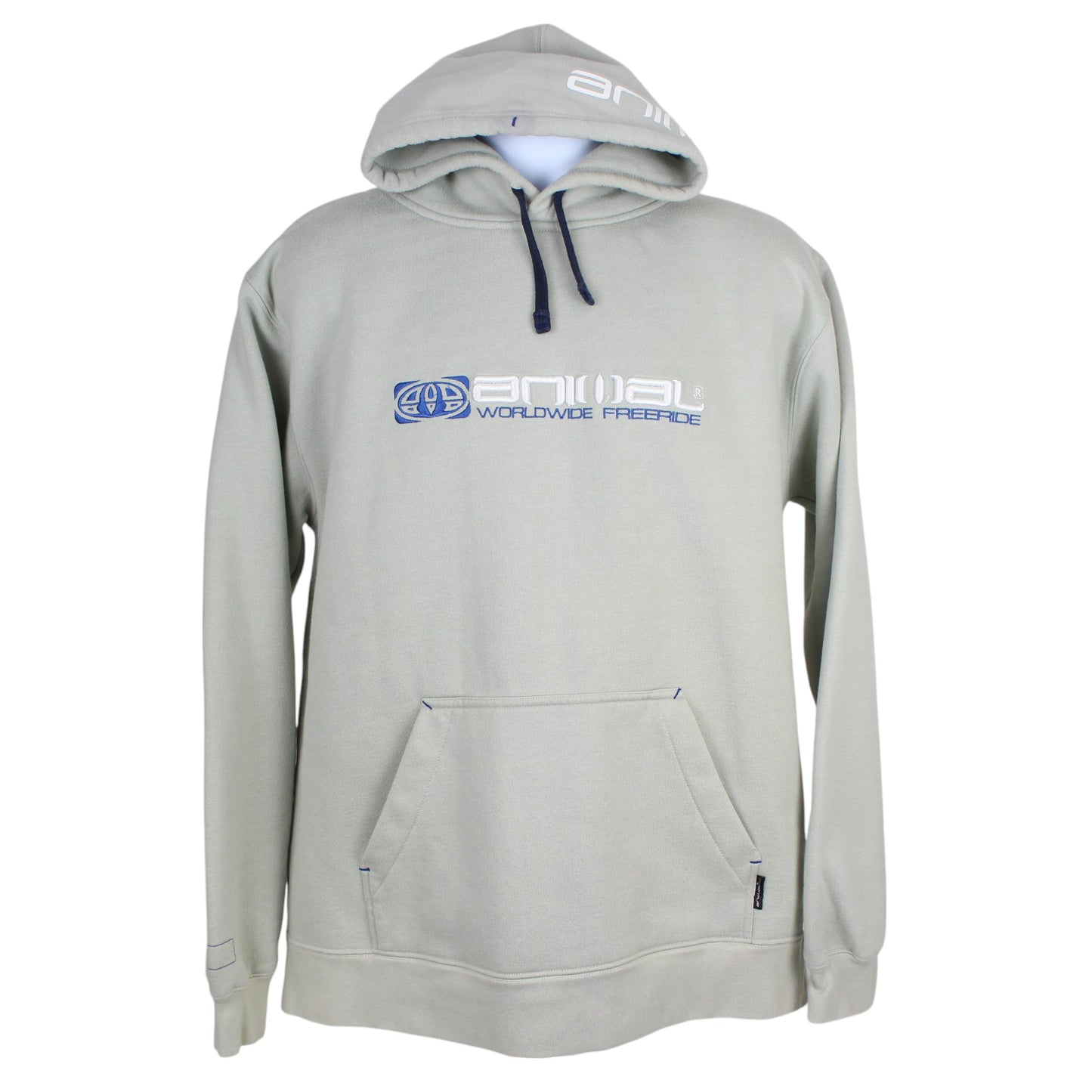 00s Animal Grey Heavy Hoodie (L)