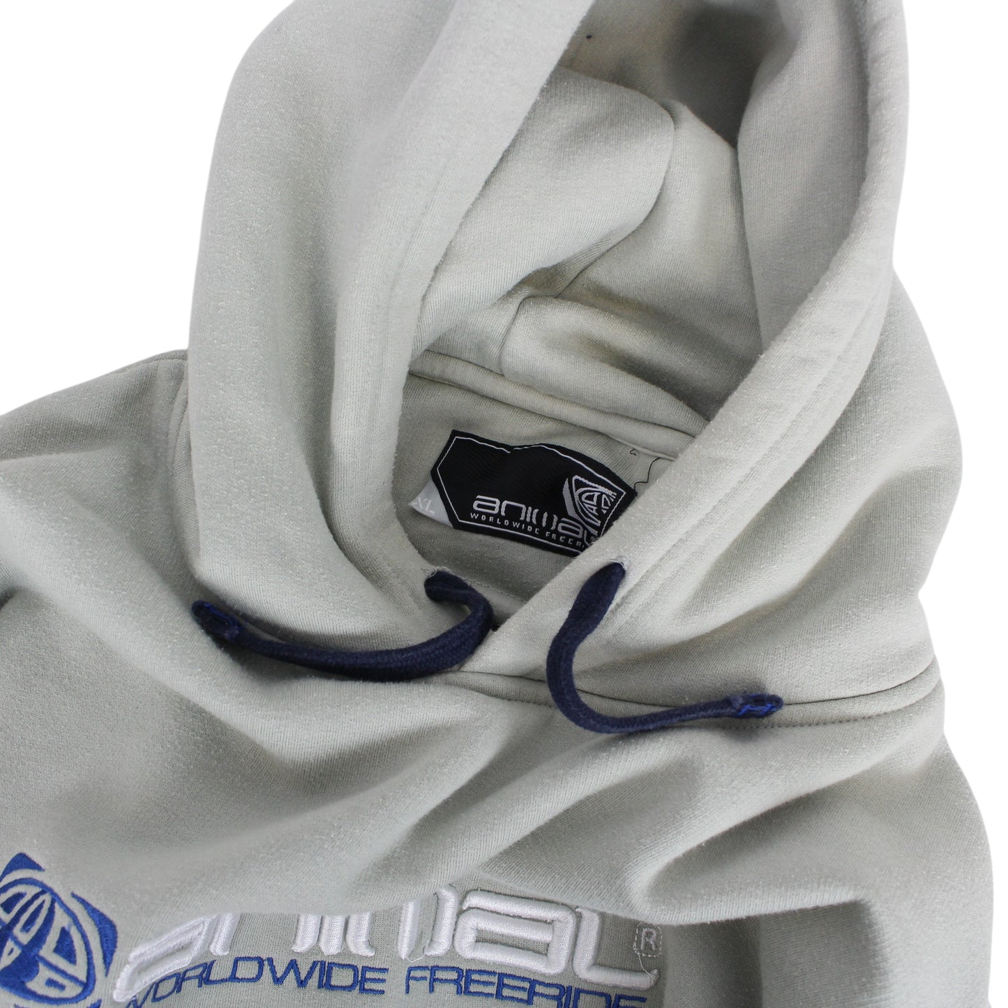 00s Animal Grey Heavy Hoodie (L)