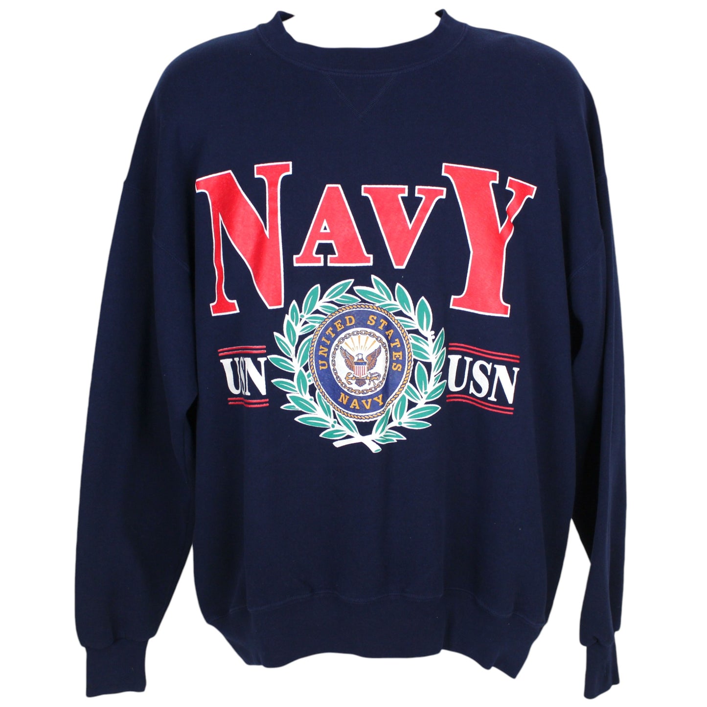 90s Navy USA Navy Sweatshirt (XL)