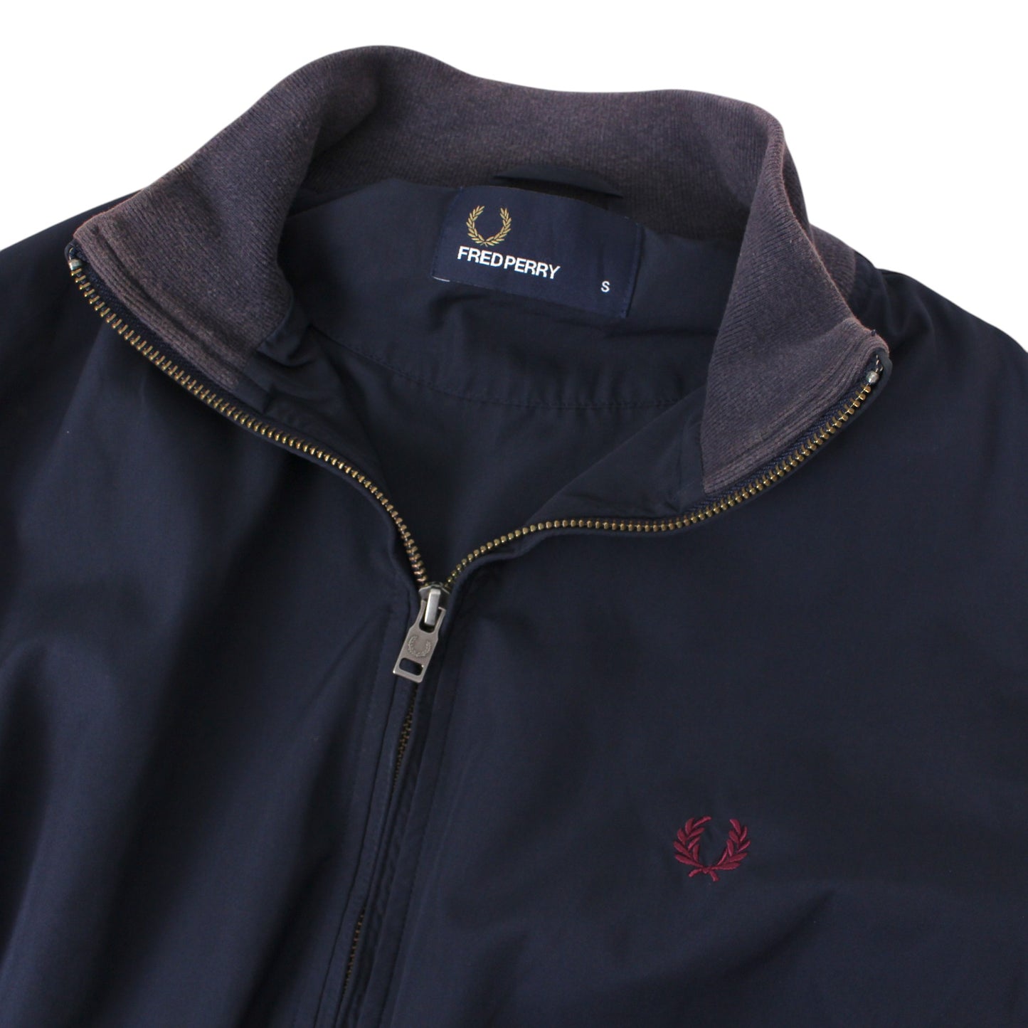 00s Fred Perry Navy Light Jacket (S)