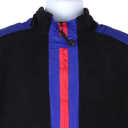 90s Fila Black Fleece Gilet (XL)