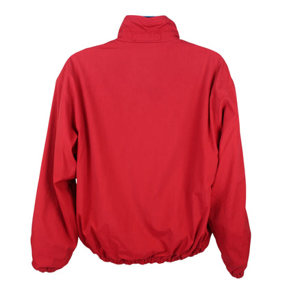 90s Polo Sport Red Fleece Lined Light Jacket (XL)