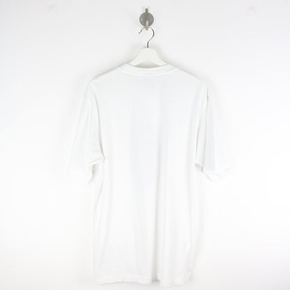 00s Adidas Beckham 23 White T-Shirt (L)