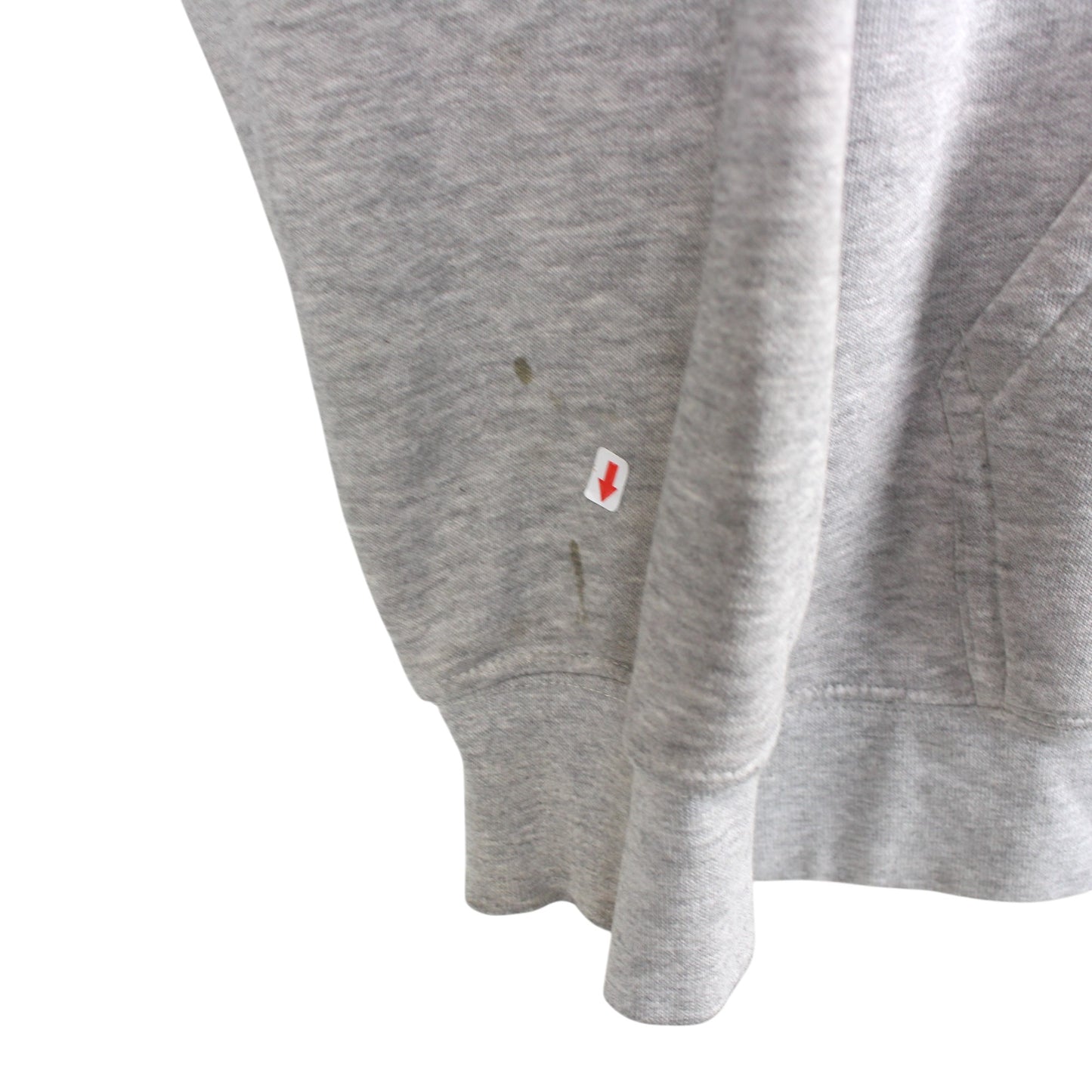 00s Nike Grey Embroidered Hoodie (XXL)