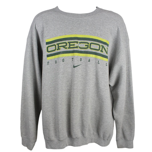 90s Nike Oregon University Grey Sweatshirt (XL)