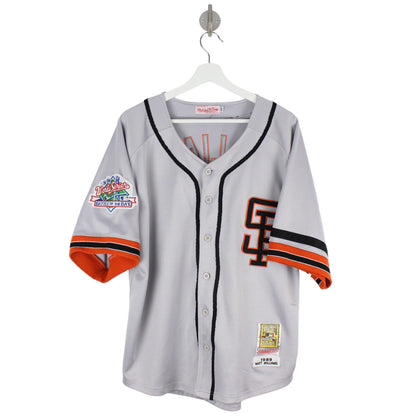 San Francisco Giants Majestics Grey Baseball Jersey (M)