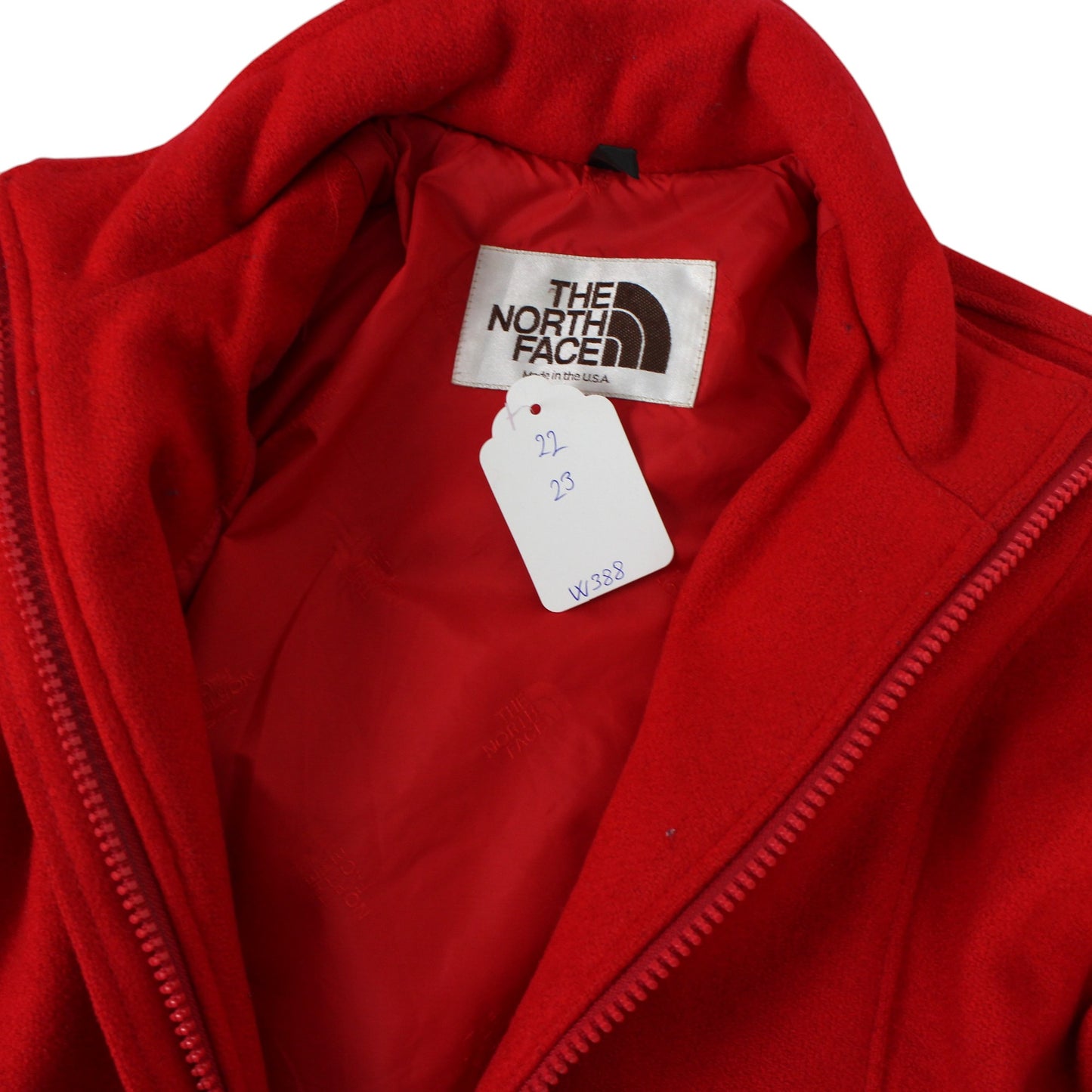 80s The North Face Red Heavy Jacket (Women's UK 12)