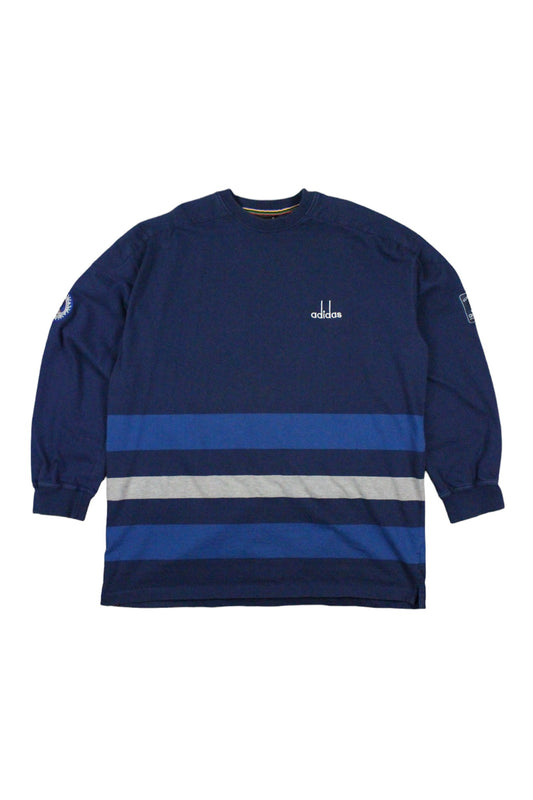 90s Adidas Cortina Olympics Navy Sweatshirt (XL)