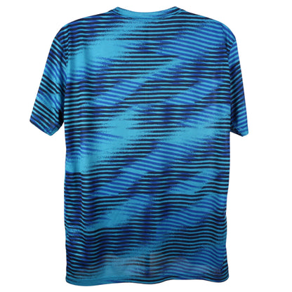 Nike Dri-Fit Blue Polyester T-Shirt (XL)