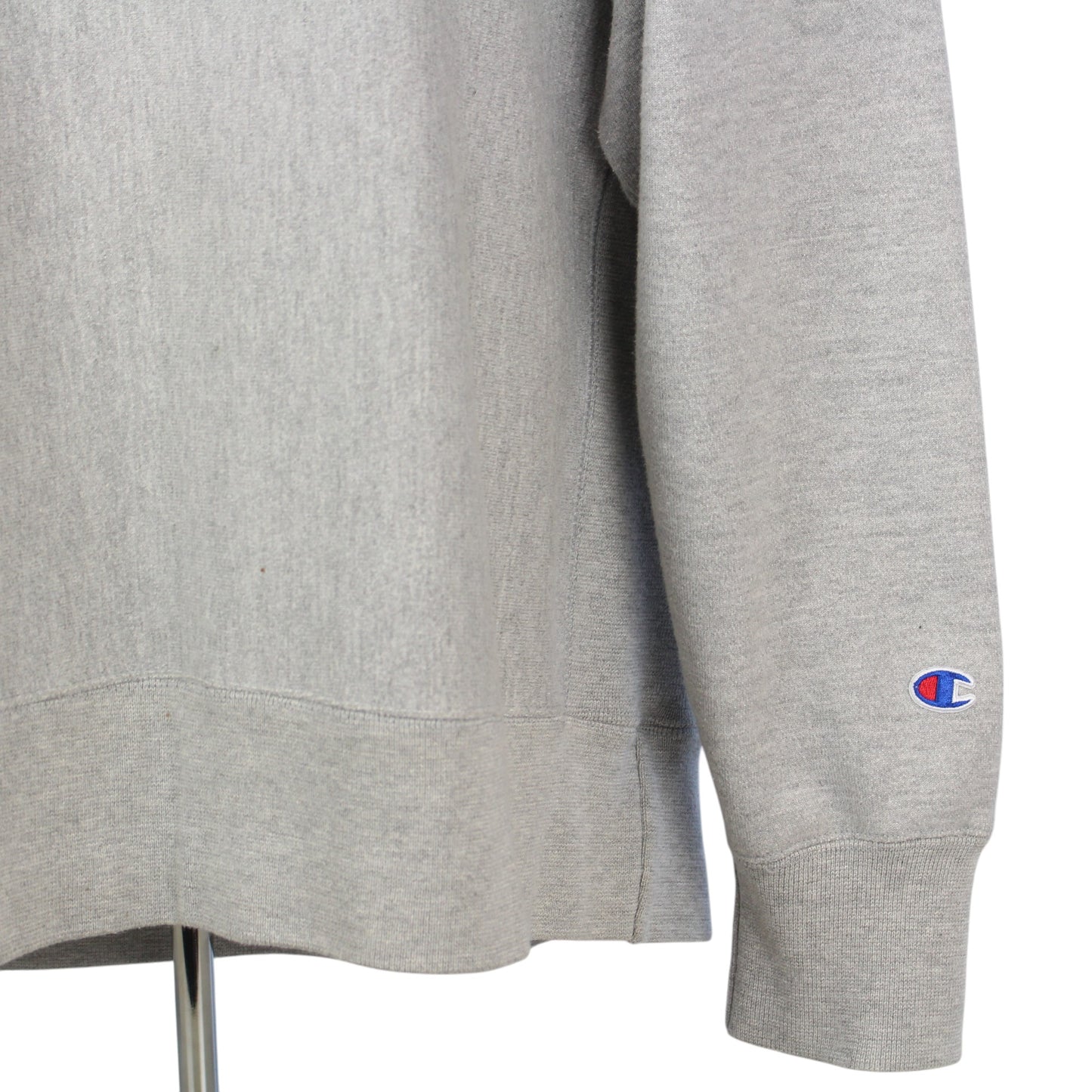 00s Champion Grey Reverse Weave Heavy Sweatshirt (XL)