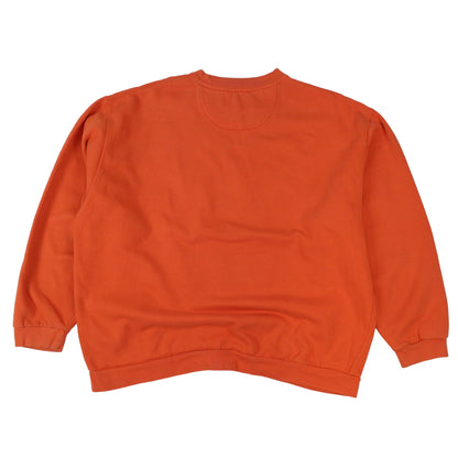 90s Chaps Ralph Lauren Orange Embroidered Sweatshirt (XL)