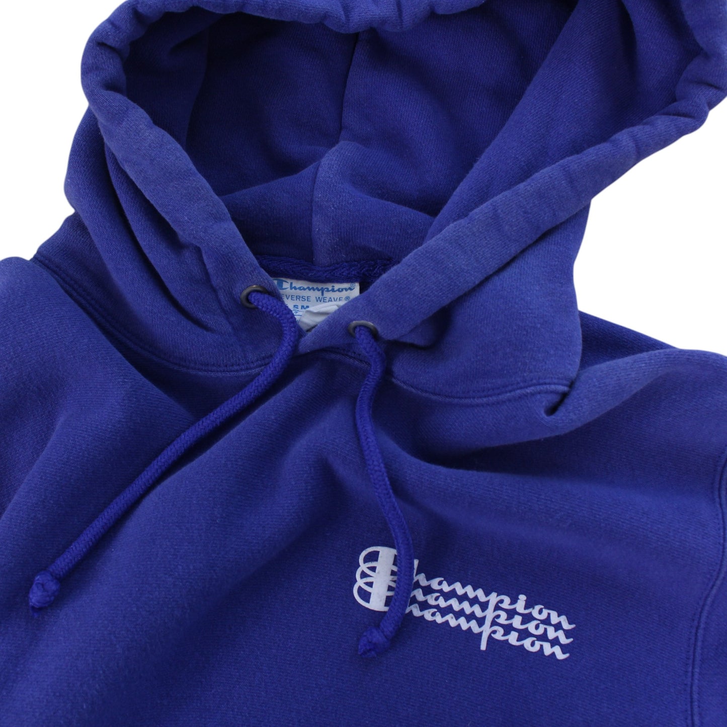 00s Champion Reverse Weave Purple Embroidered Sweatshirt (M)