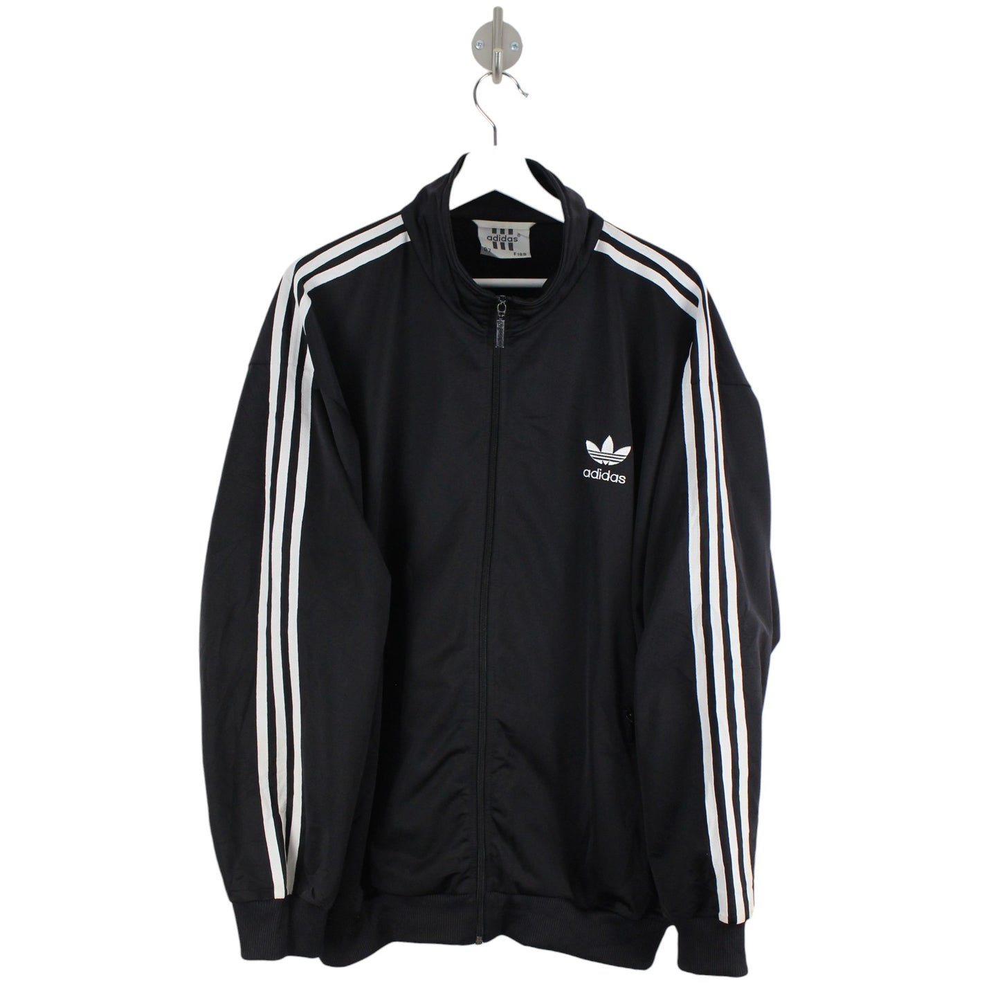 90s Adidas Black Track Jacket (XL)