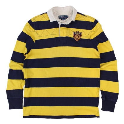 Polo Ralph Lauren Yellow/Navy Rugby Shirt (M)