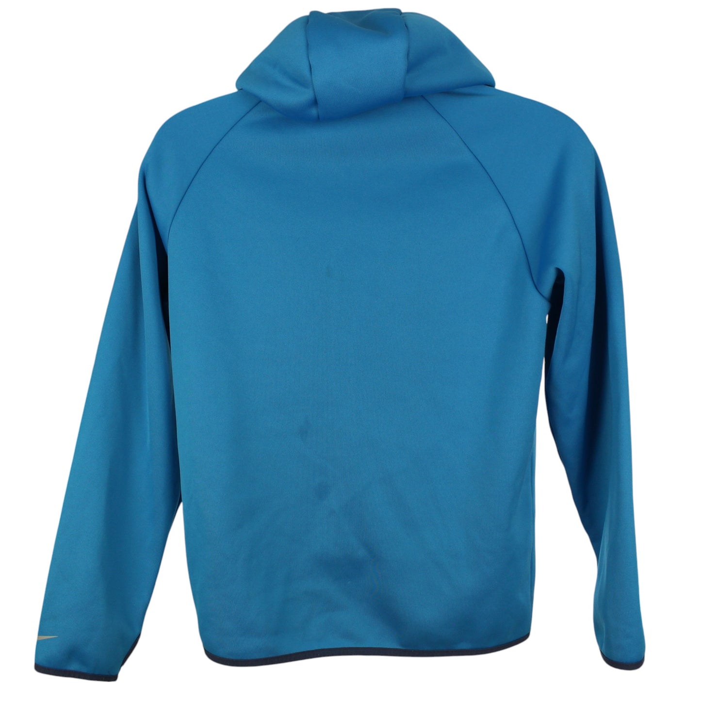 Nike Blue Polyester Full Zip Hoodie (XS)