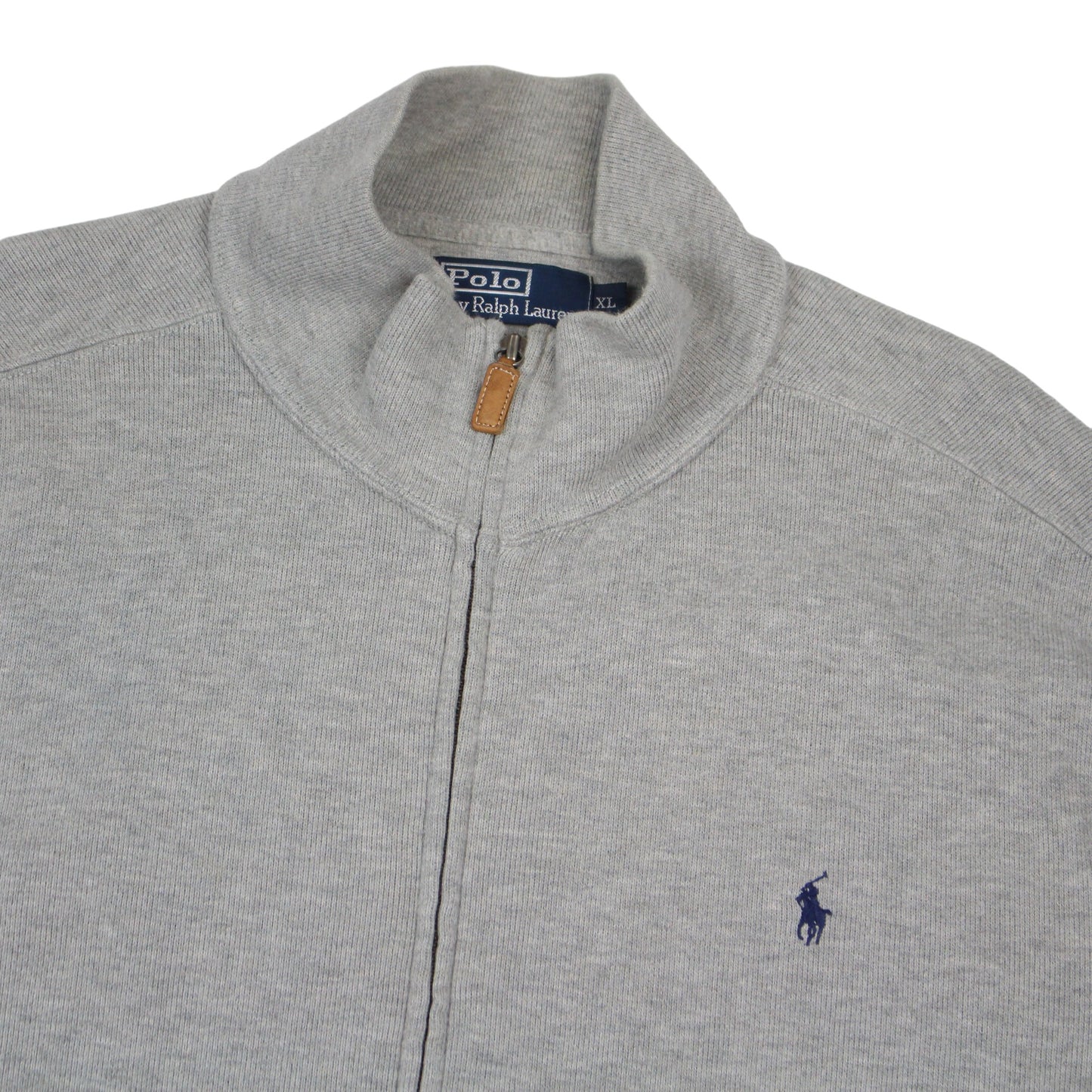 Polo Ralph Lauren Grey Full Zip Sweatshirt (XXL)