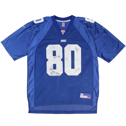 New York Giants Reebok #80 Shockey Jersey (XL)