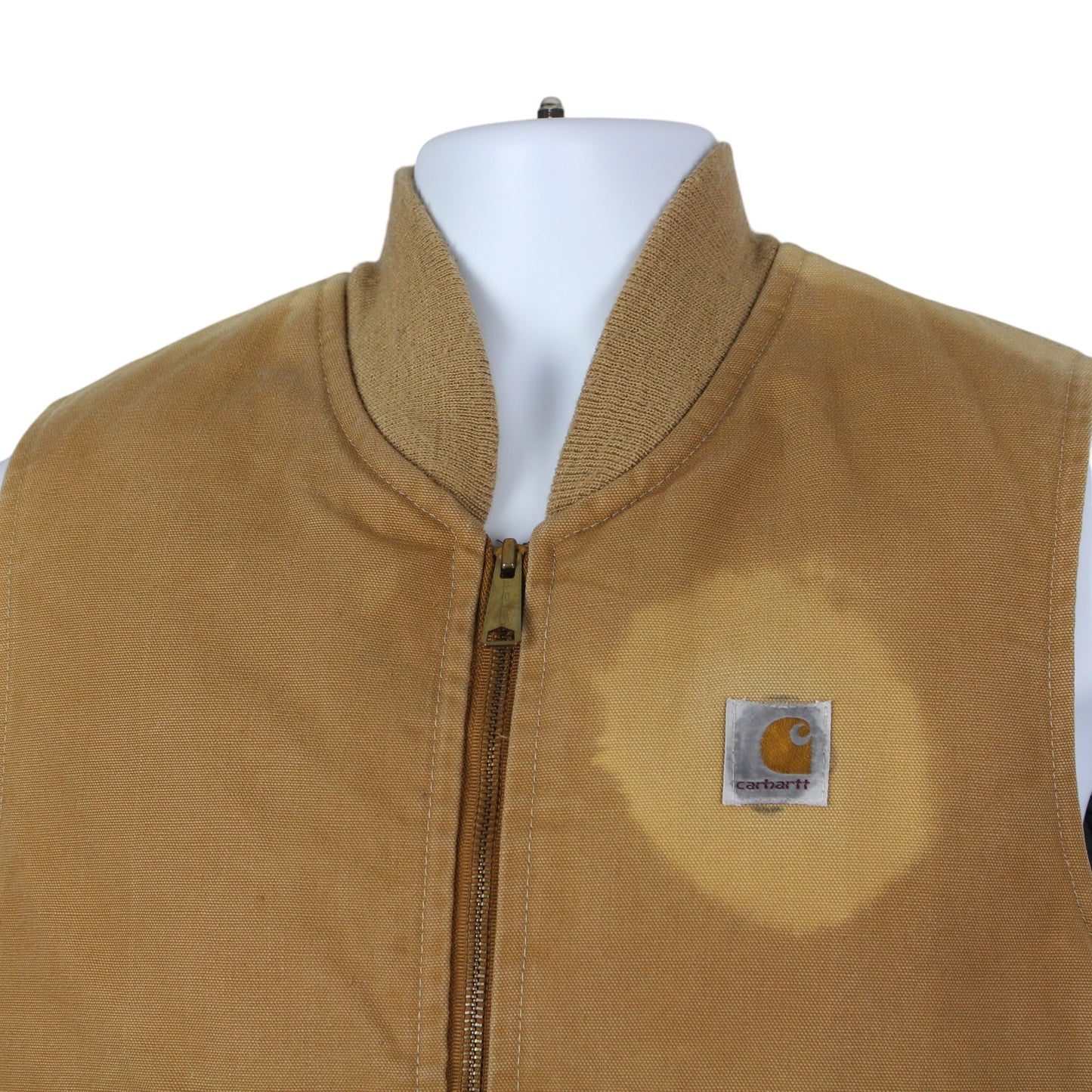 90s Carhartt Brown Work Vest (S)