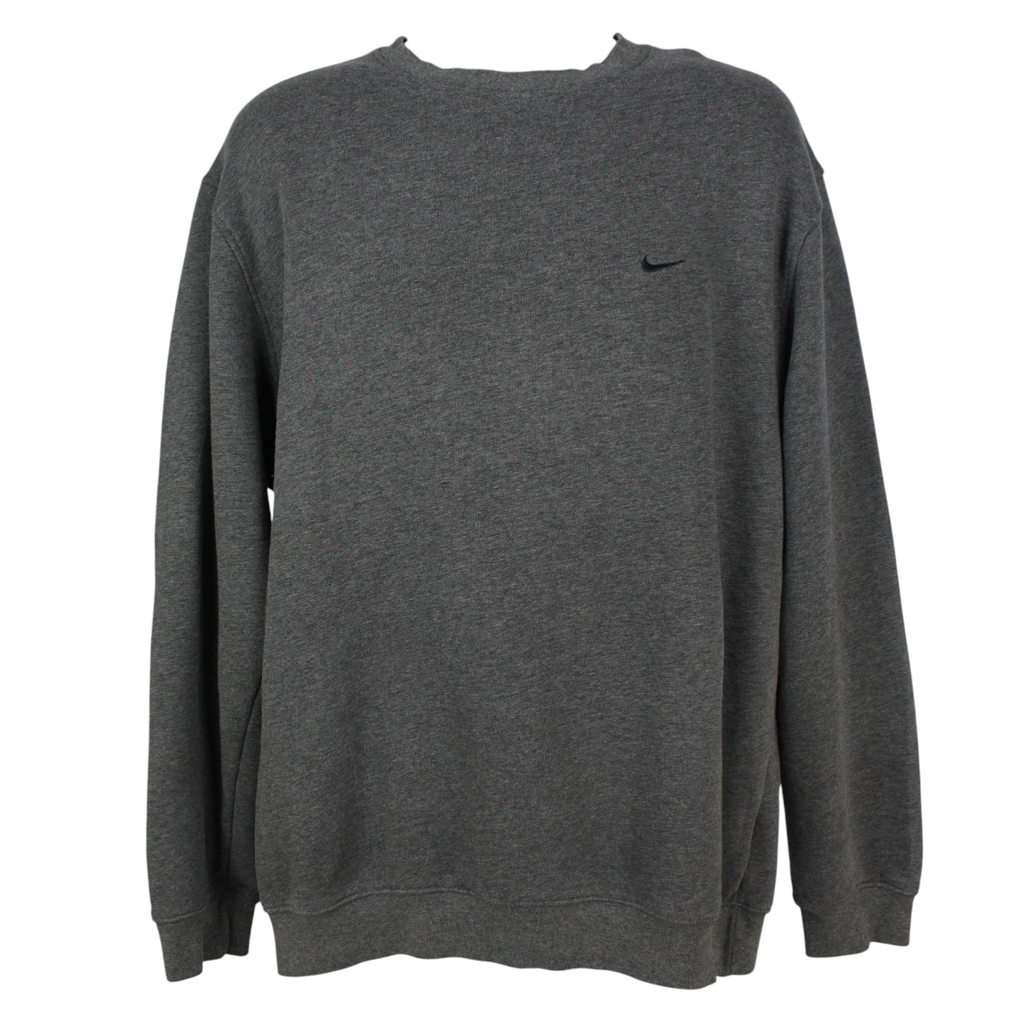 00s Nike Grey Embroidered Sweatshirt (XL)