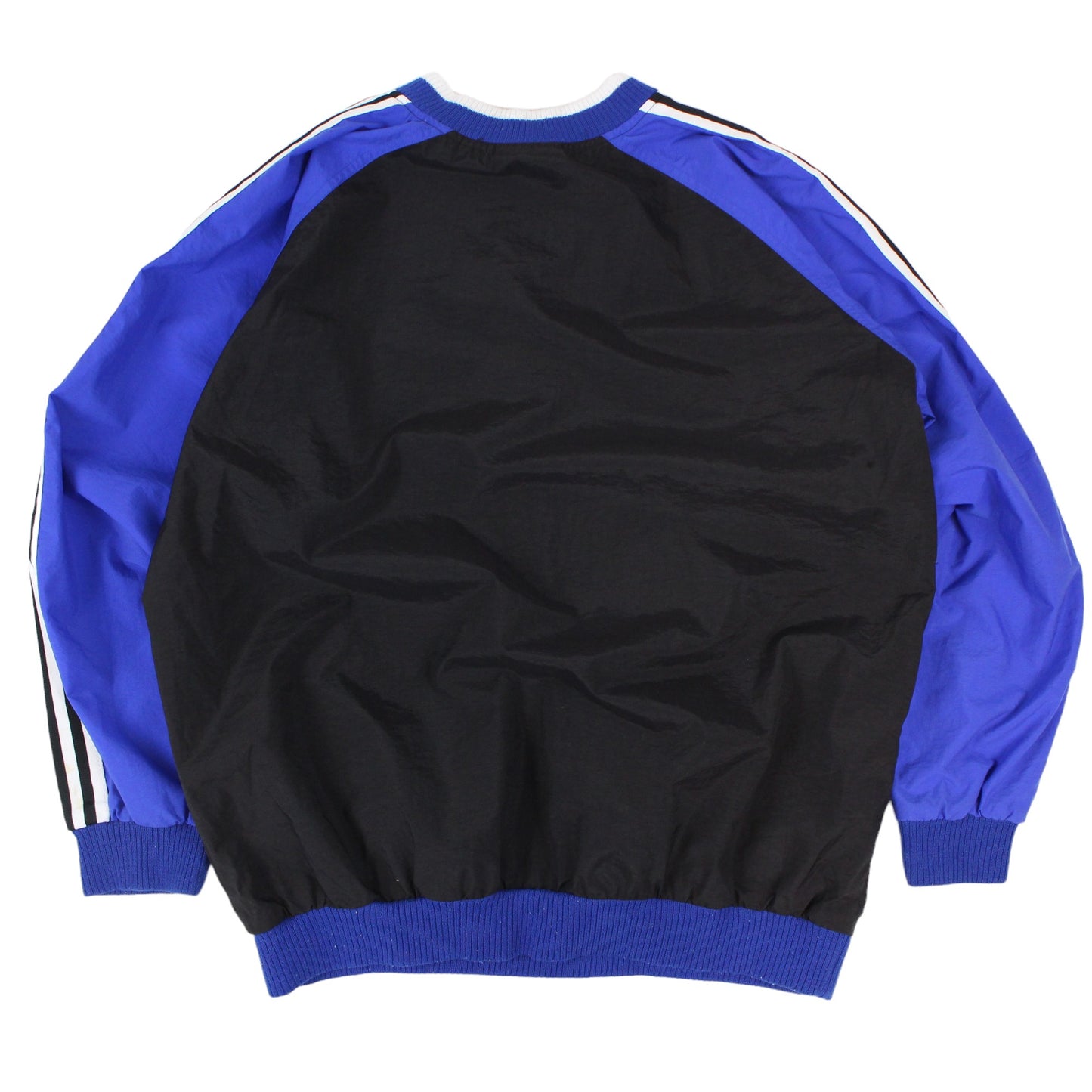 90s Adidas Black Shell Pullover (S)