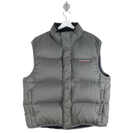 00s Polo Jeans Co. Down Puffer Gilet (L)