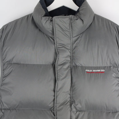 00s Polo Jeans Co. Down Puffer Gilet (L)