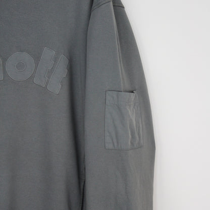 00s Schott Grey Embroidered Sweatshirt (XL)