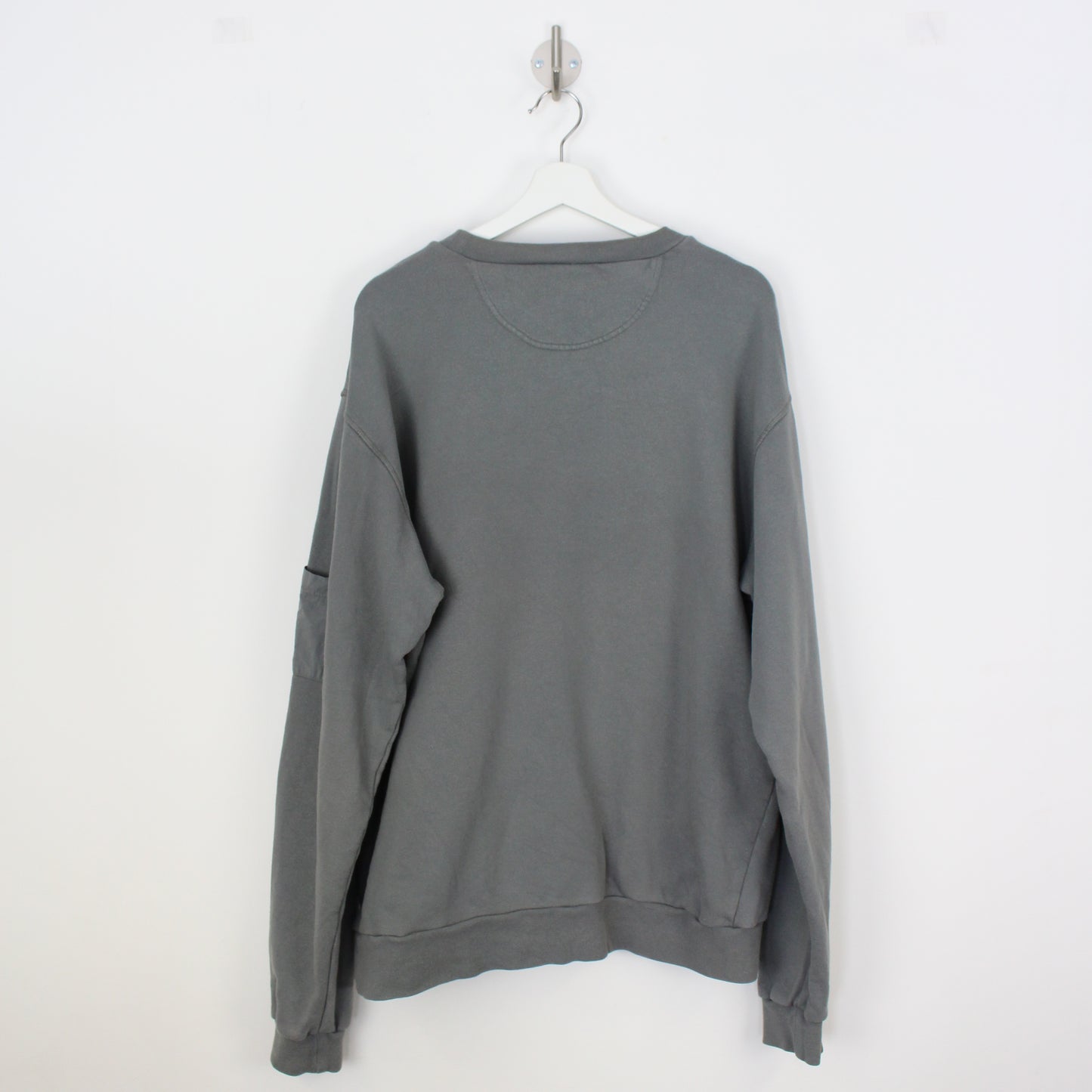 00s Schott Grey Embroidered Sweatshirt (XL)