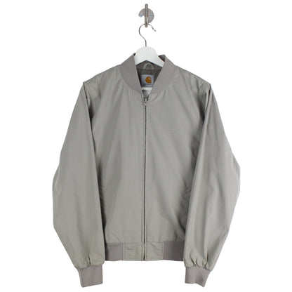 Carhartt Grey Thin Bomber Jacket (S)