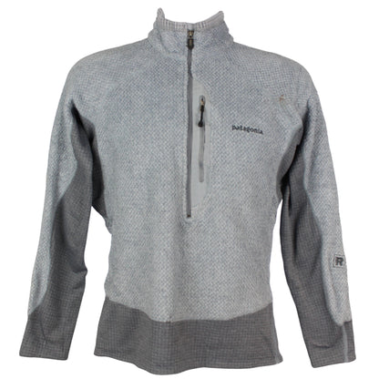 00s Patagonia Grey 1/4 Zip Fleece (S)