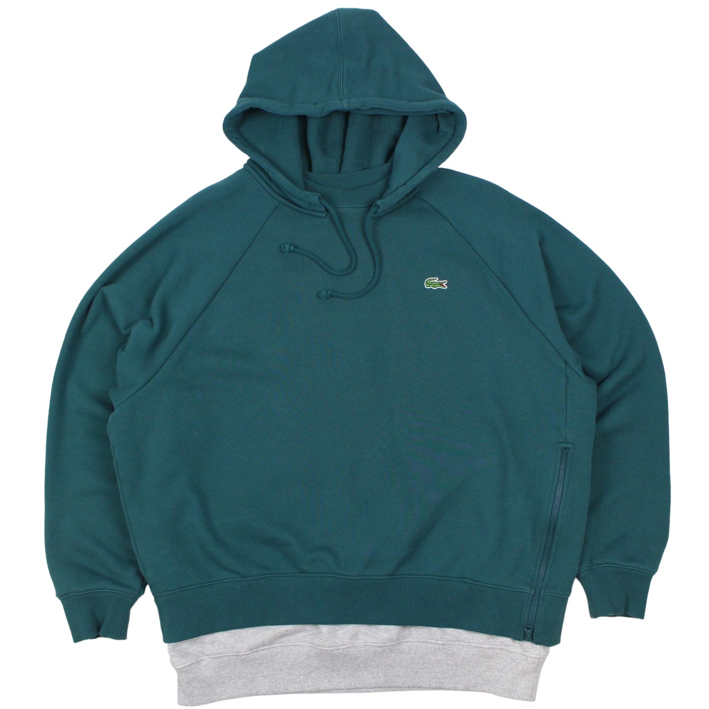 Lacoste Green Heavyweight Hoodie (XL)