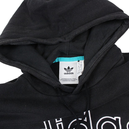 Adidas Black Embroidered Hoodie (M)