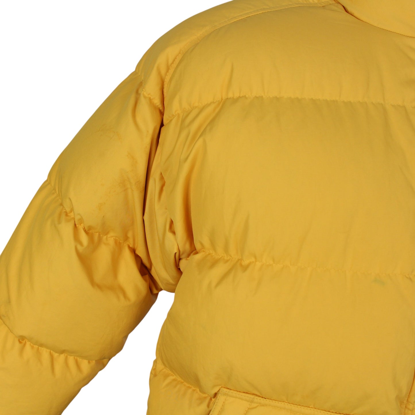 90s Nike Yellow Puffer Jacket (XS)