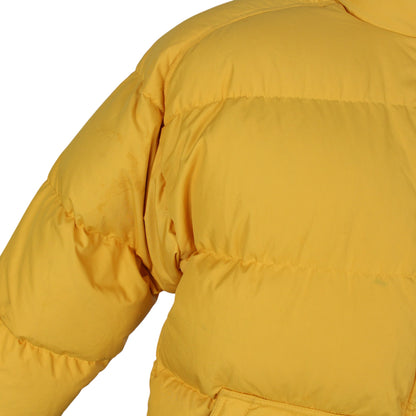 90s Nike Yellow Puffer Jacket (XS)