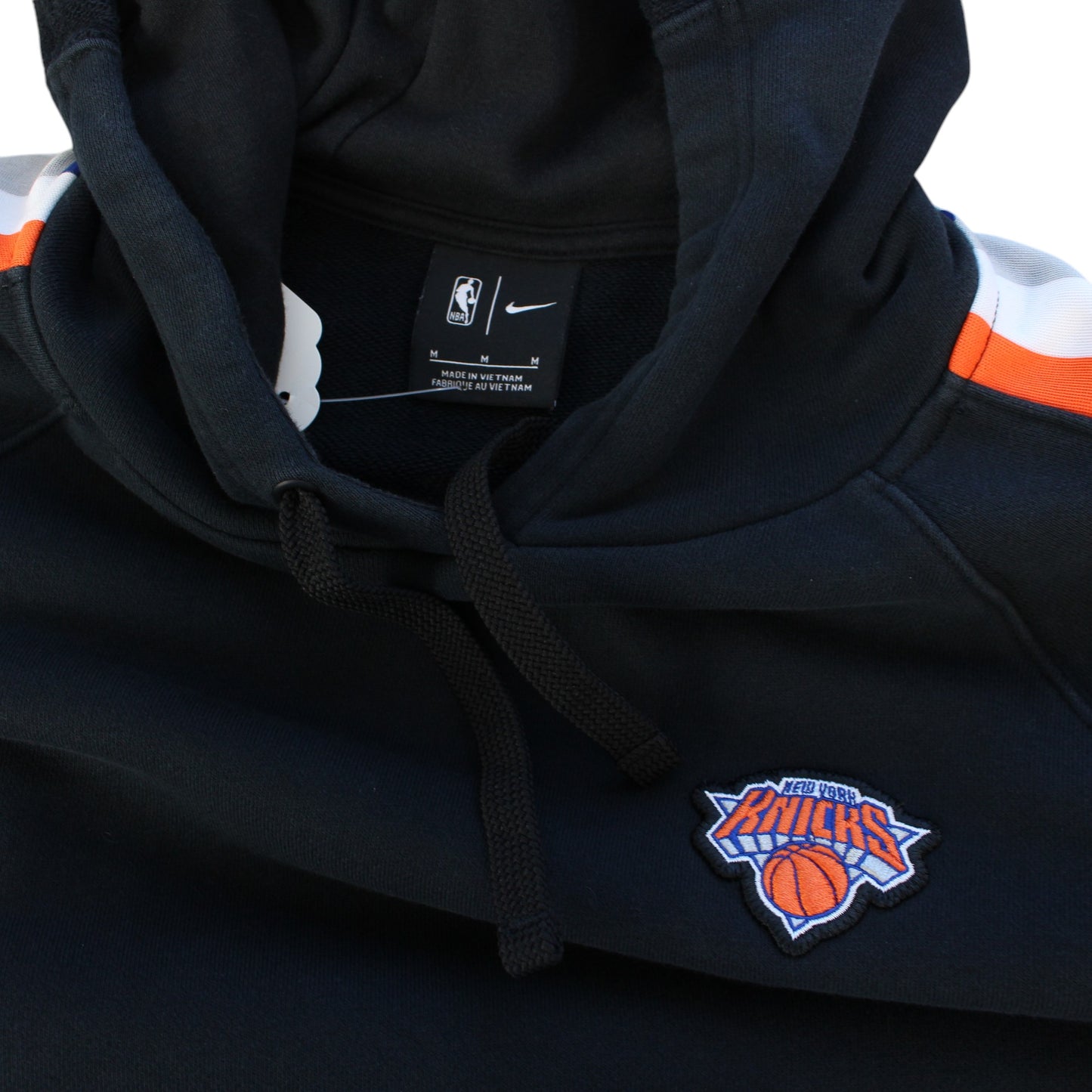 New York Knicks Nike Black Embroidered Hoodie (L)