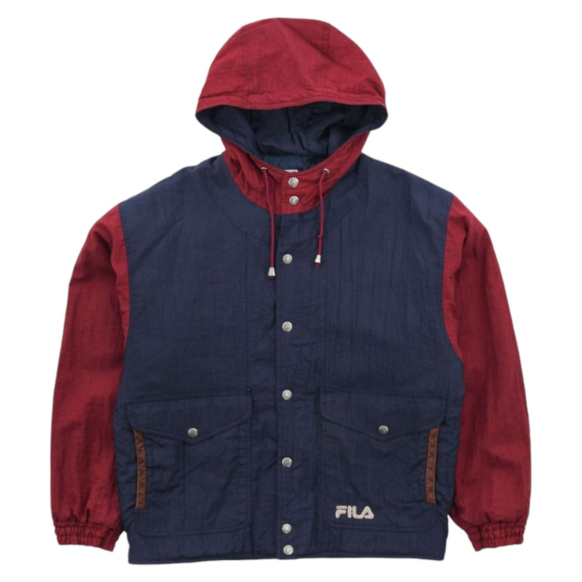 90s fila Navy Thin Padded Jacket (L)