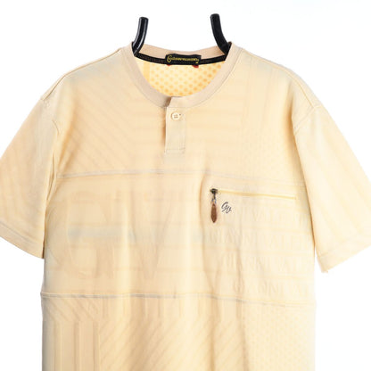 90s Gianni Valentino Yellow T-Shirt (M)