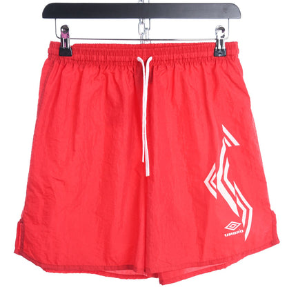 90s Umbro Red Sport Shorts (S)