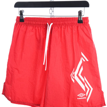 90s Umbro Red Sport Shorts (S)