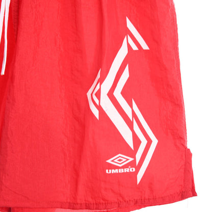 90s Umbro Red Sport Shorts (S)