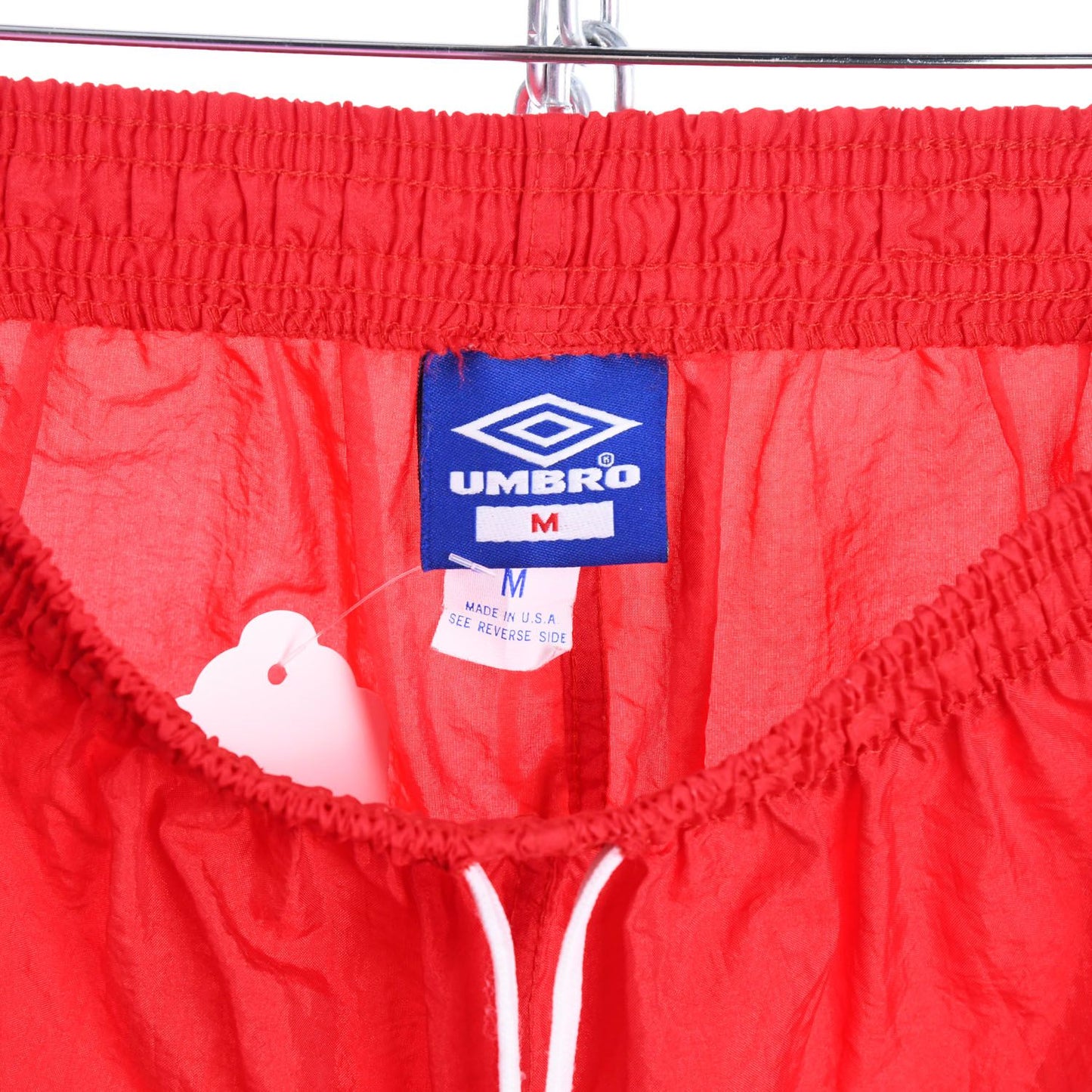 90s Umbro Red Sport Shorts (S)