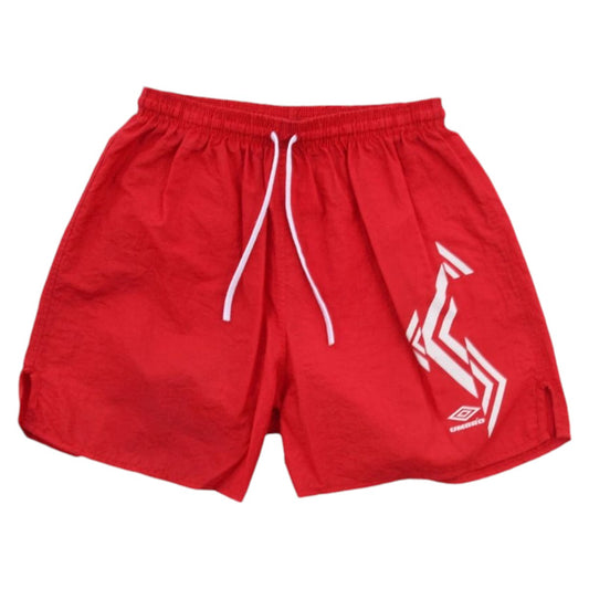 90s Umbro Red Sport Shorts (S)