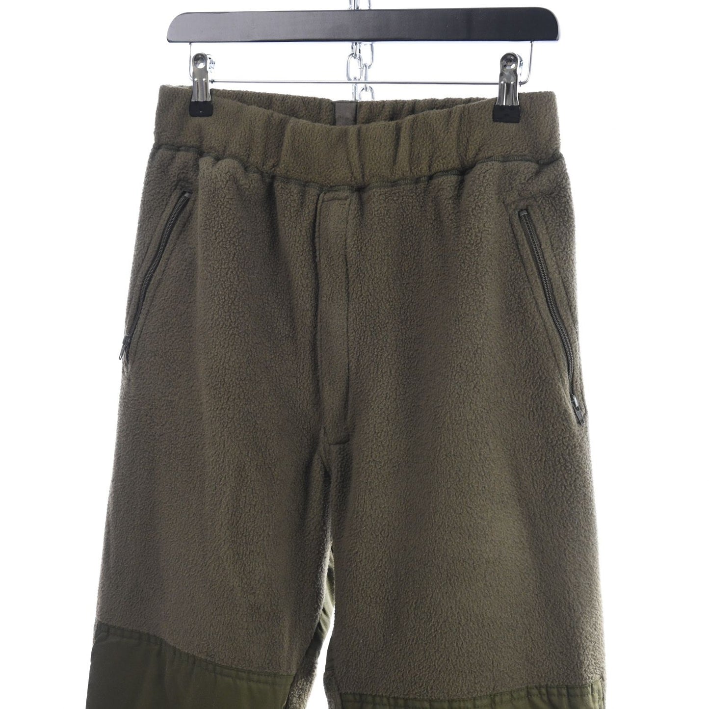 Vintage Miltary Green Fleece Bottoms (S)