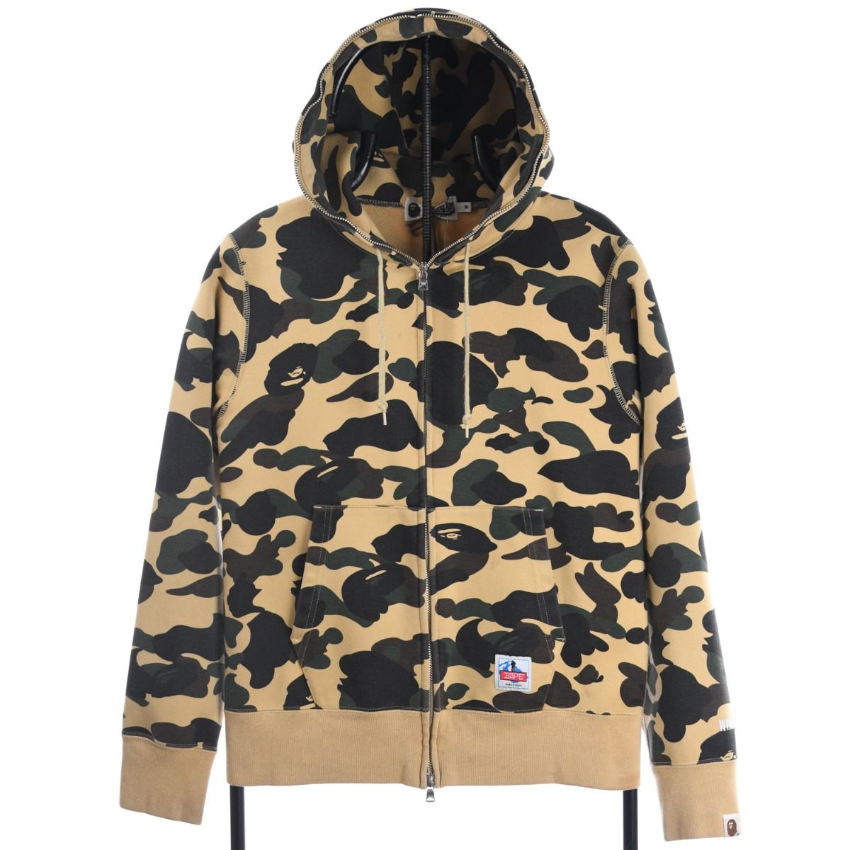 A Bathing Ape 'BAPE' Camo Gore-Tex Windstooper Heavy Hoodie (XS) (NWT)