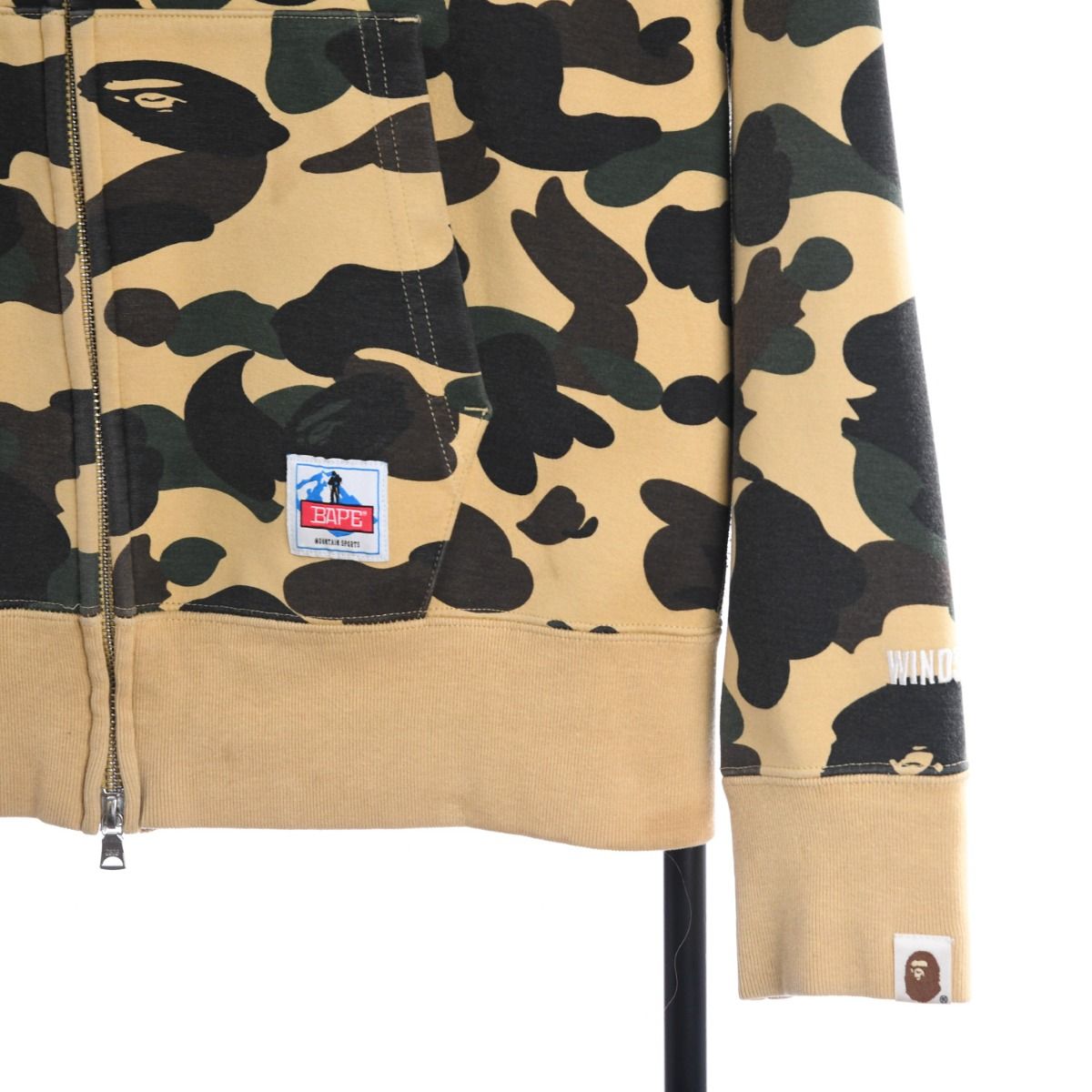 A Bathing Ape 'BAPE' Camo Gore-Tex Windstooper Heavy Hoodie (XS) (NWT)