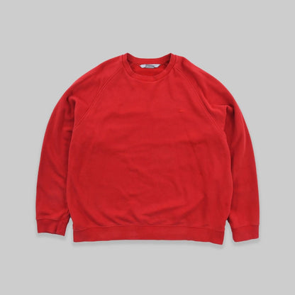 00s Nike Red Embroidered Sweatshirt (XL)