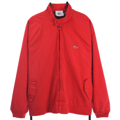 80s Izod Lacoste Red Harrington Jacket (L)