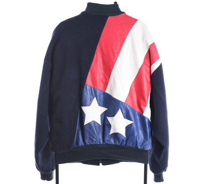 90s USA Wool/Cashmere Varsity Jacket (L)