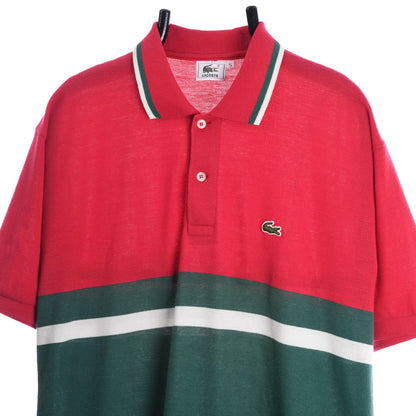 Lacoste Red Polo Top (M)